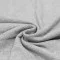 Irregular Rib Jersey Fabric Light Grey Melange - (Jersey Fabrics)