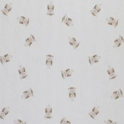 Irregular Rib Jersey Fabric - Owls Irregular Rib Jersey Fabric - Owls