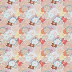 Jersey Katoen Digitale Print - Abstracte Bloem Dusty