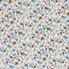 Jersey Katoen Digitale Print - Bloemenkrans