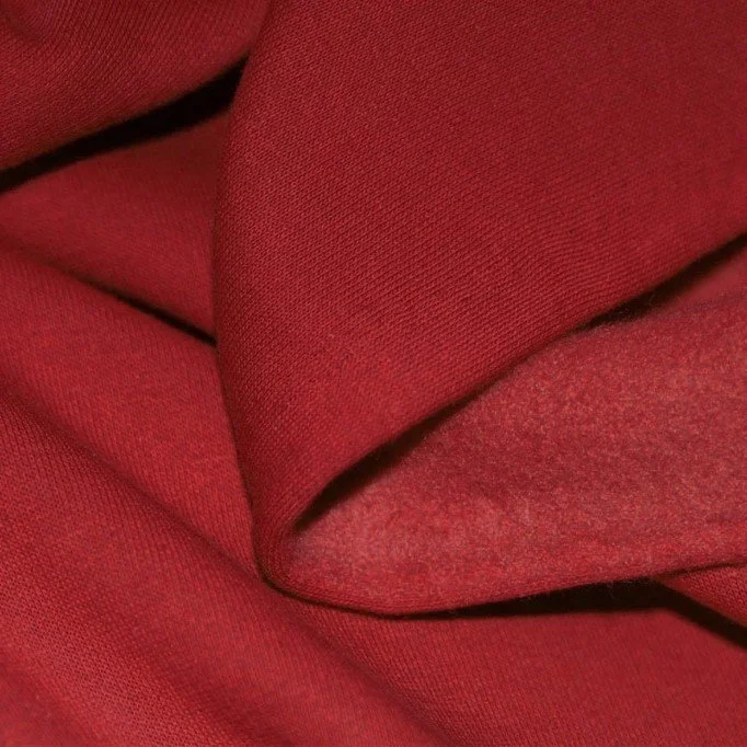 Tissu Jogging Rouge Foncé - (Jogging Tissu)