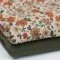 Rib Knit Jersey Fabric - Green Autumn Flower Rib Knit Jersey Fabric - Green Autumn Flower - (Jersey Fabrics)