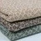 Rib Knit Jersey Fabric Printed - Leopard Print Dark Beige - (Jersey Fabrics)