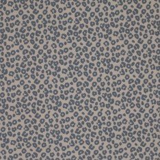 Tessuto Jersey Di Cotone Costine Stampato - Leopardato Beige Scuro