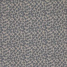 Rib Jersey Strikstof Muster - Leopardtryk Mørk Beige