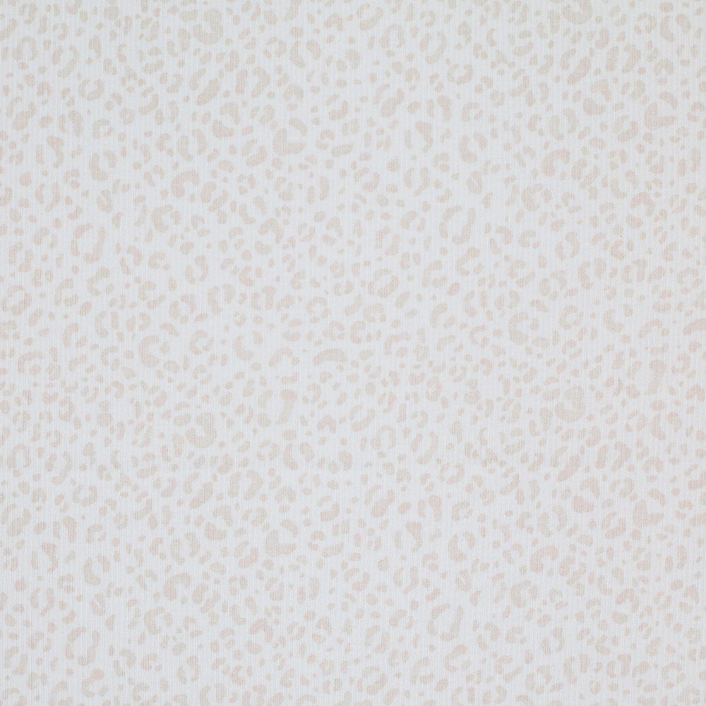 Rib Jersey Strikstof - Blush Leopard Beige