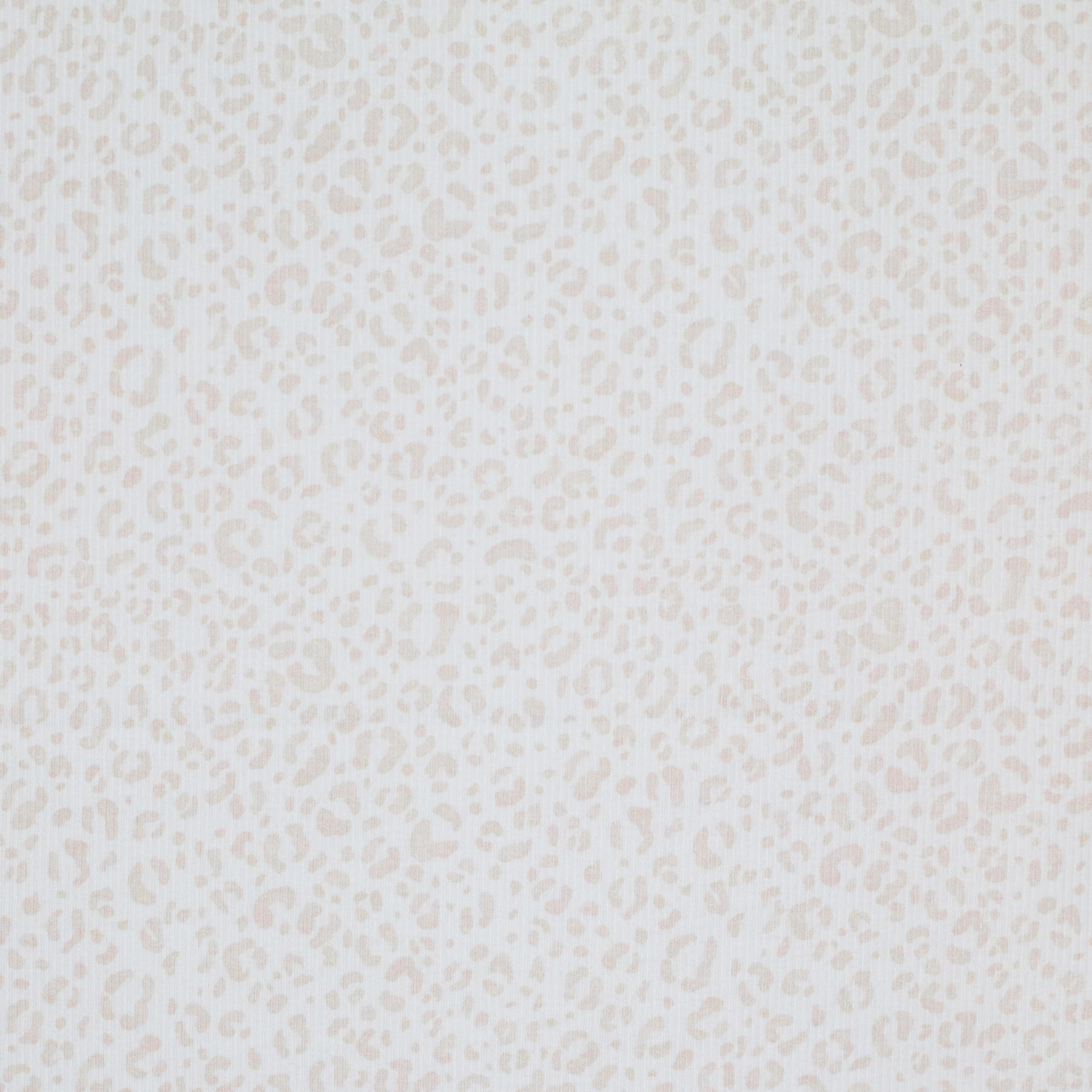 Rib Jersey Stof - Blush Luipaard Beige