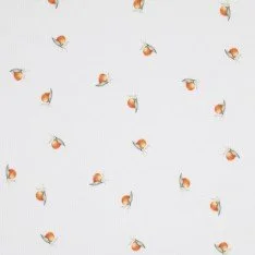 Rippstrick Jersey Stoff - Mandarinen