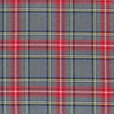 Tkanina Szkocka Kratę Rozciągliwa (Tartan) Ciemny Stuwart