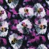 Digitale Print Bamboe Jersey - Paardenbloem Paars Lila
