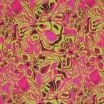 Digitale Print Bamboe Jersey - Groene Fuchsia Abstracte Bloem Digitale Print Bamboe Jersey - Groene Fuchsia Abstracte Bloem - (Tricot Jersey Bedrukt)