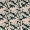 Bambusjersey Digital Mønstre - Ikat Blomster Grøn Bambusjersey Digital Mønstre - Ikat Blomster Grøn - (Jerseystoffer Print)