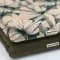 Tissu Jersey Bambou Impression Numérique - Fleur Ikat Verte Tissu Jersey Bambou Impression Numérique - Fleur Ikat Verte - (Tissu Jersey Imprimé )
