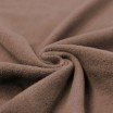 Fleece Katoen Stof (Sherpa) Dusty Bruin - (Katoenen Fleece Stoffen (Sherpa))
