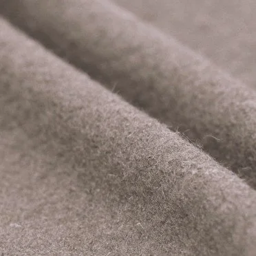 Fulled Loden Wool Fabric Taupe - (Boiled Wool Fabric)