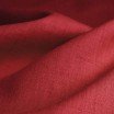 Tissu Lin Rouge Foncé - (Tissu Lin lavé )