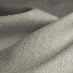 Linen Fabric Khaki Grey