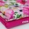 Digital Print Bamboo Jersey - Summer Flowers Hot Pink - (Printed Jersey Fabric)