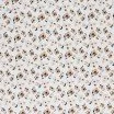 Bomuld Poplin Stof Digital Trykt - Brun Blomst Bomuld Poplin Stof Digital Trykt - Brun Blomst - (Bomuld Poplin Print )