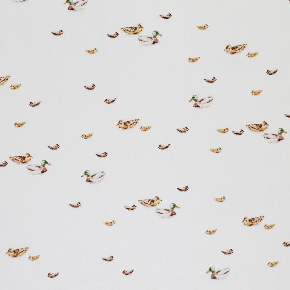 Cotton Poplin Digital Print - Ducks Cotton Poplin Digital Print - Ducks