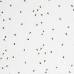 Cotton Poplin Digital Print - Honey Bees