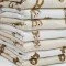 Rib Knit Jersey Fabric - Sketch Foxes Beige Rib Knit Jersey Fabric - Sketch Foxes Beige - (Jersey Fabrics)