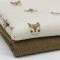 Rib Knit Jersey Fabric - Sketch Foxes Beige Rib Knit Jersey Fabric - Sketch Foxes Beige - (Jersey Fabrics)