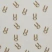 Tessuto Jersey Di Cotone Costine - Schizzi Conigli Beige Tessuto Jersey Di Cotone Costine - Schizzi Conigli Beige - (Jersey Tessuti)