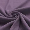 Tissu Maille Tricot Côtelé Violet Poussiéreux - (Tissus Jersey)