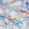 Tissu Jersey Bambou Impression Numérique - Coups De Pinceau Colorés