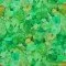 Digital Print Bamboo Jersey - Green Abstract Plant - (Printed Jersey Fabric)