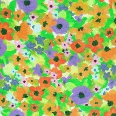 Tessuto Jersey Di Bambù Digitale - Misto Ditsy Verde Viola Tessuto Jersey Di Bambù Digitale - Misto Ditsy Verde Viola