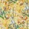 Tissu Jersey Bambou Impression Numérique - Fleurs Jaunes Printanières - (Tissu Jersey Imprimé )
