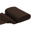 Tissu Bord-Côtes Brun Chocolat - (Tissu Bord-Côtes )