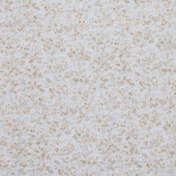 Tissu Double Gaze Impression Numérique - Beige Fleur Sauvage