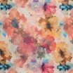 Fine Linen Fabric Digital Print - Aquarel Flowers Fine Linen Fabric Digital Print - Aquarel Flowers - (Deco Fabrics)