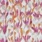 Fijne Linnen Stof Digitale Print - Etnische Bloem Oranje Fuchsia Fijne Linnen Stof Digitale Print - Etnische Bloem Oranje Fuchsia - (Decoratiestoffen)