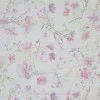 Fine Linen Fabric Digital Print - Sweet Pink Flower