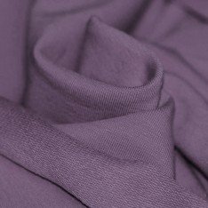 French Terry Fabric Dusty Purple
