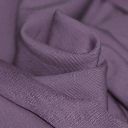French Terry Fabric Dusty Purple