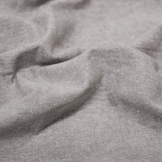 Linen Chambray Fabric Taupe