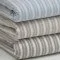 Linen Fabric Lira Stripe Light Beige - (Deco Fabrics)