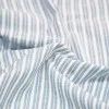 Linen Fabric Lira Stripe Light Blue