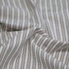 Linen Fabric Lira Stripe Taupe