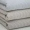 Tissu Lin Rayé 2MM Beige Clair - (Tissus Deco)