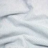 Linen Stripe Fabric 2MM Light Blue