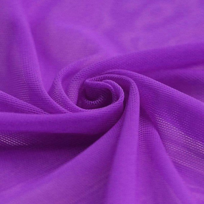 Mesh Fabric Stretch Purple Orchid - (Mesh Stretch Fabric)
