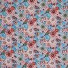 Tissu Enfant Poplin Coton - Perruche Oiseau Rose