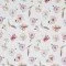 Rib Knit Jersey Fabric - Pink Sketch Flower - (Jersey Fabrics)