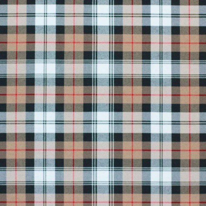 Tkanina Szkocka Kratę Elastyczny (Tartan) Wielbłądzi Stuwart Tkaniny Szkocka Krata Tartan